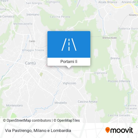 Mappa Via Pastrengo
