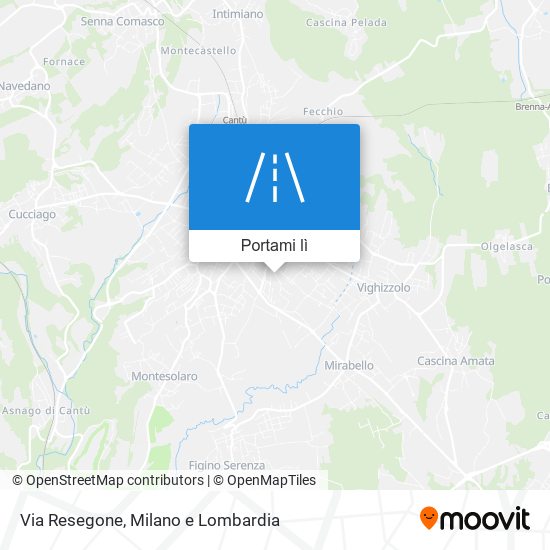 Mappa Via Resegone