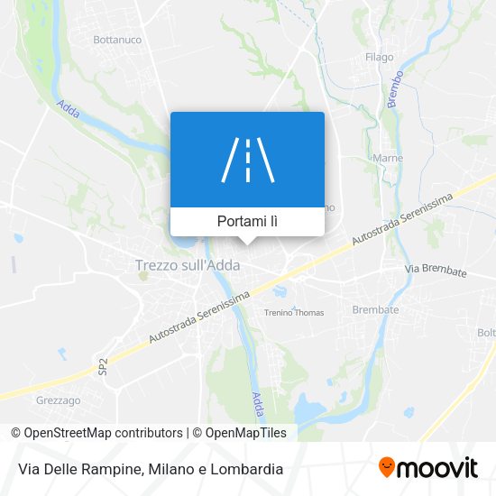 Mappa Via Delle Rampine