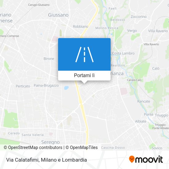 Mappa Via Calatafimi