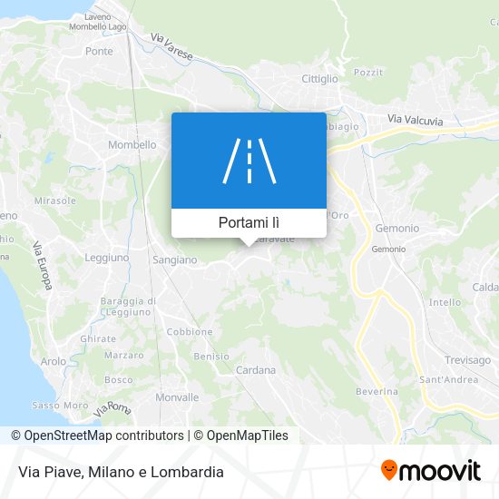 Mappa Via Piave