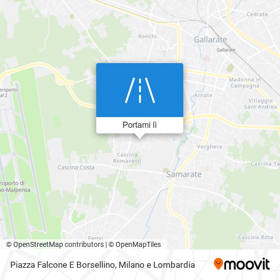 Mappa Piazza Falcone E Borsellino