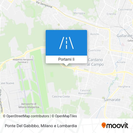 Mappa Ponte Del Gabibbo