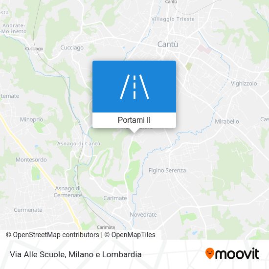 Mappa Via Alle Scuole