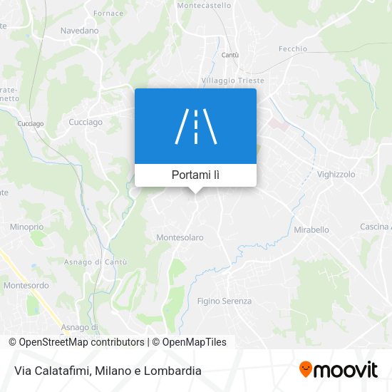 Mappa Via Calatafimi