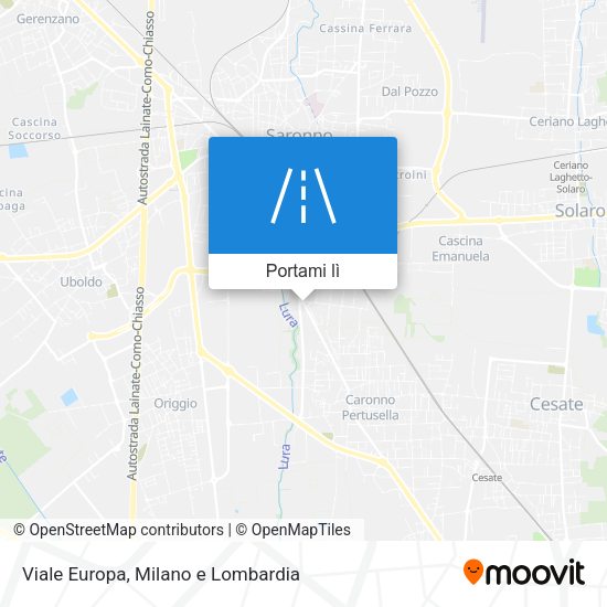 Mappa Viale Europa