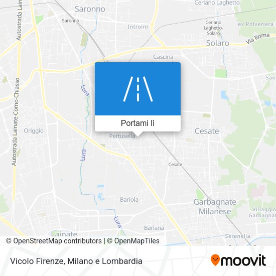 Mappa Vicolo Firenze
