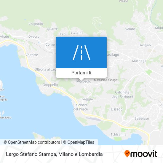 Mappa Largo Stefano Stampa