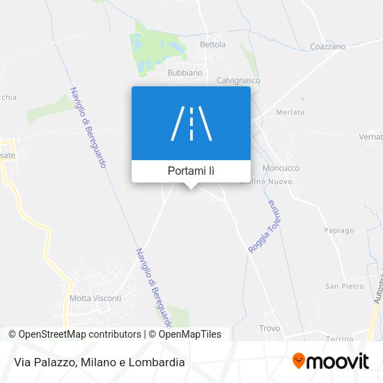 Mappa Via Palazzo