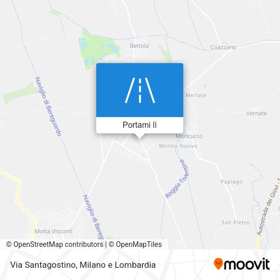 Mappa Via Santagostino