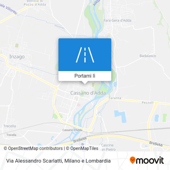 Mappa Via Alessandro Scarlatti