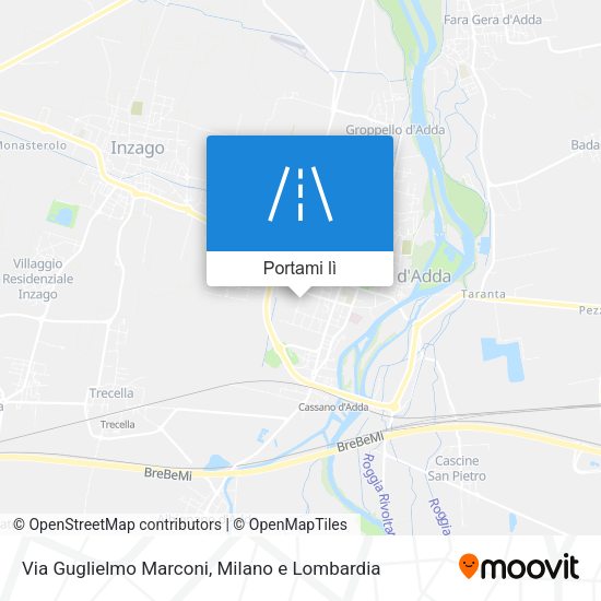 Mappa Via Guglielmo Marconi