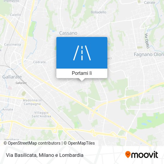 Mappa Via Basilicata