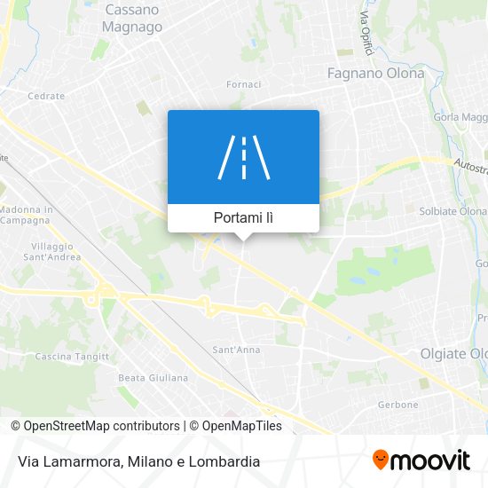 Mappa Via Lamarmora