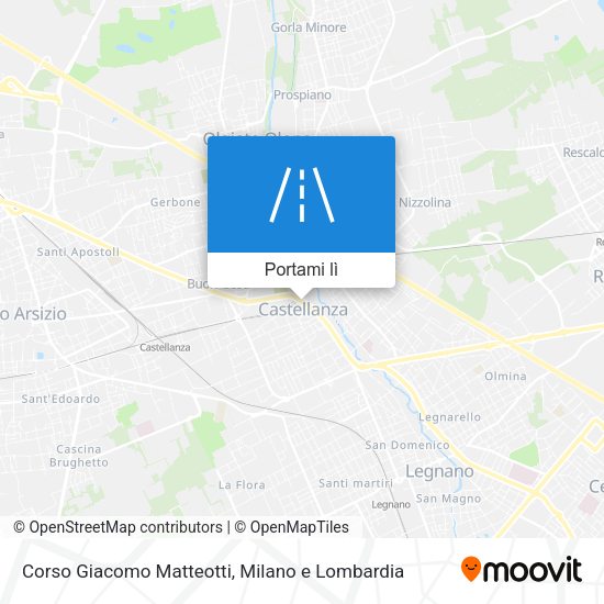 Mappa Corso Giacomo Matteotti