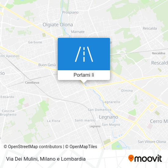 Mappa Via Dei Mulini