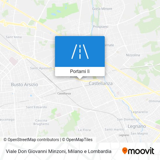 Mappa Viale Don Giovanni Minzoni