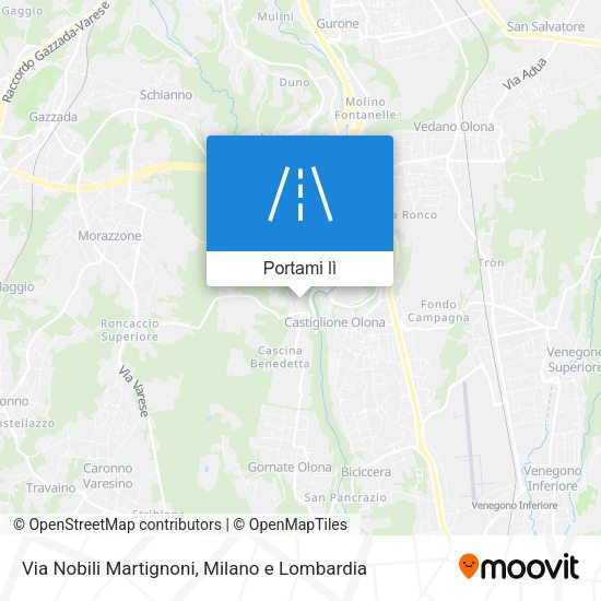 Mappa Via Nobili Martignoni