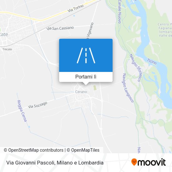 Mappa Via Giovanni Pascoli
