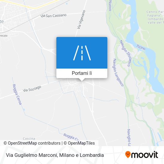 Mappa Via Guglielmo Marconi