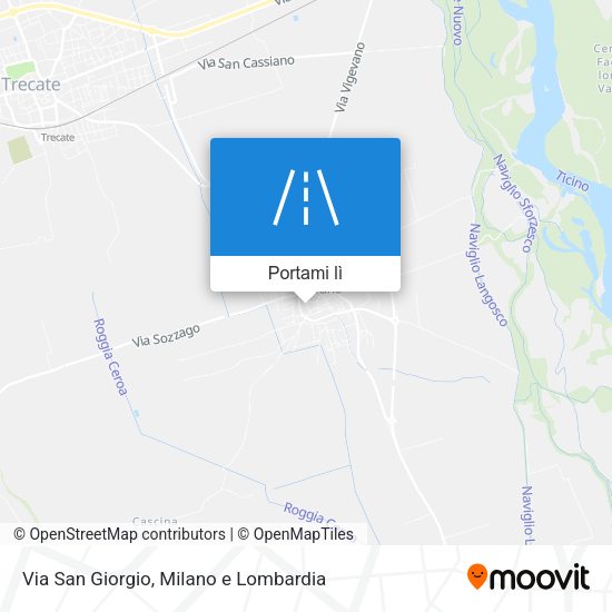 Mappa Via San Giorgio
