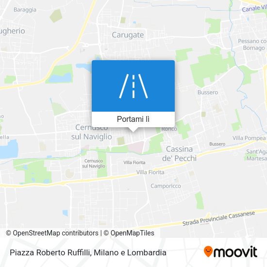 Mappa Piazza Roberto Ruffilli