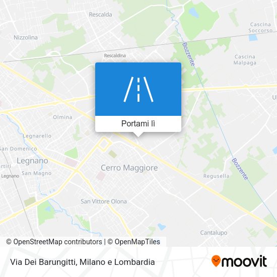 Mappa Via Dei Barungitti