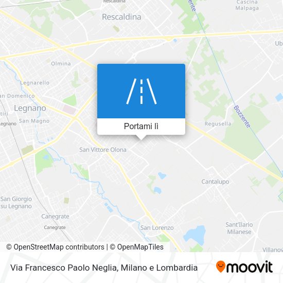 Mappa Via Francesco Paolo Neglia