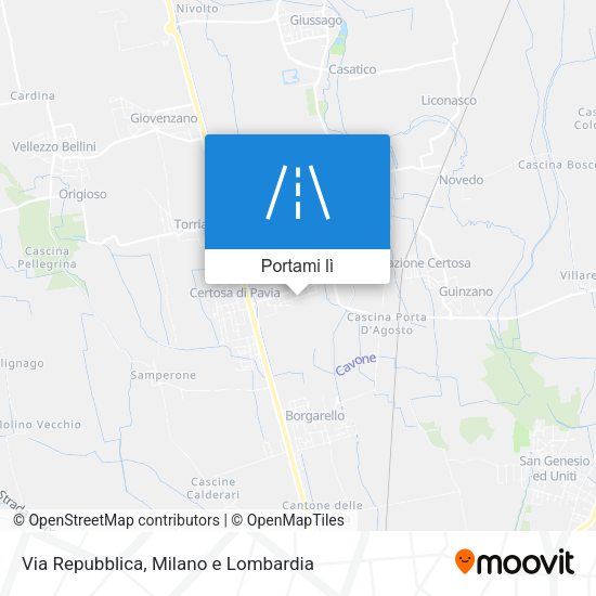 Mappa Via Repubblica