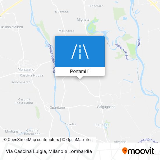 Mappa Via Cascina Luigia