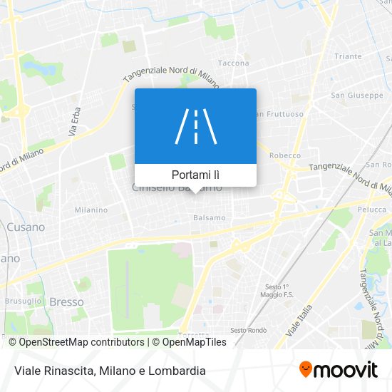 Mappa Viale Rinascita