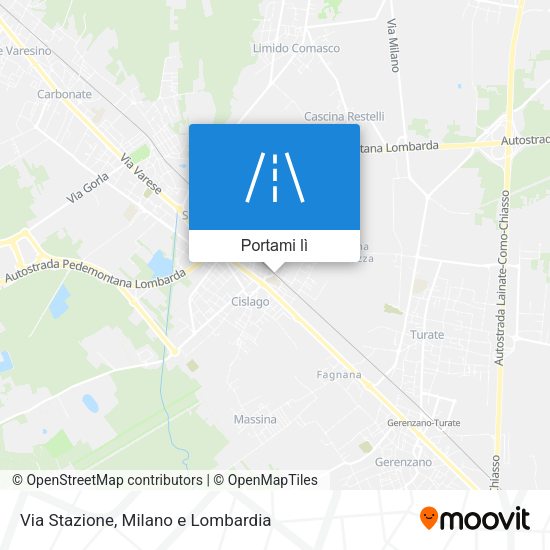 Mappa Via Stazione