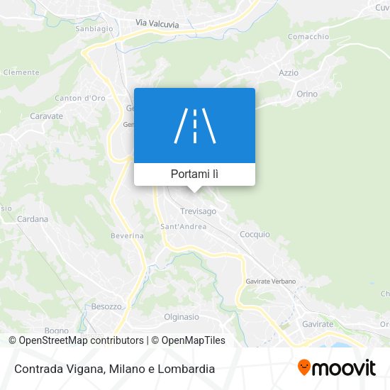 Mappa Contrada Vigana