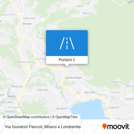 Mappa Via Giovanni Pascoli