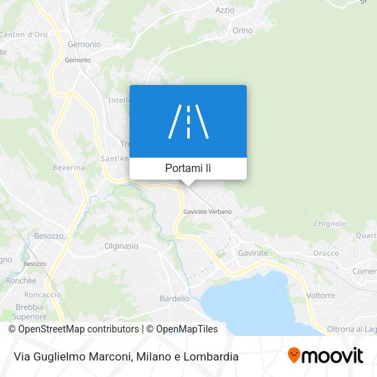 Mappa Via Guglielmo Marconi