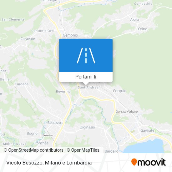 Mappa Vicolo Besozzo