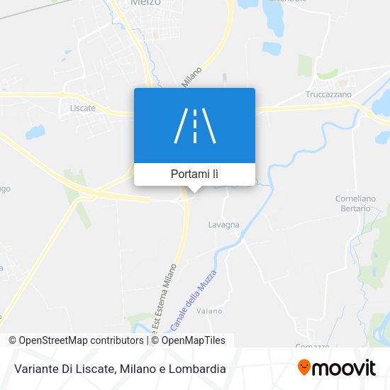 Mappa Variante Di Liscate