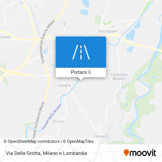 Mappa Via Della Grotta
