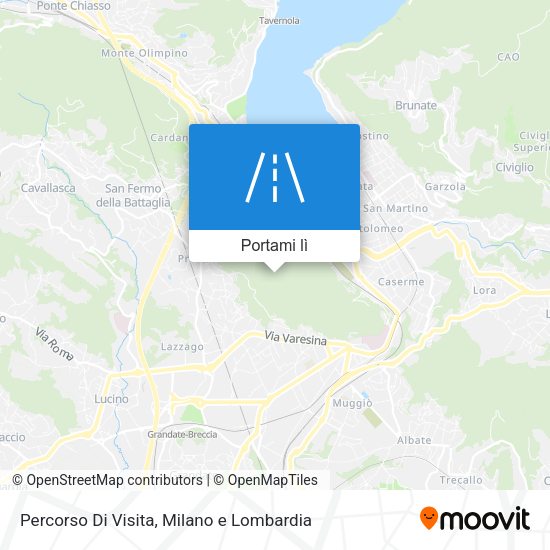 Mappa Percorso Di Visita