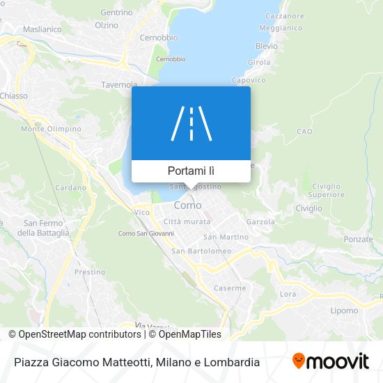 Mappa Piazza Giacomo Matteotti