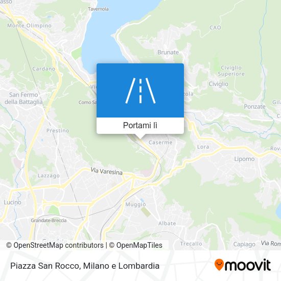 Mappa Piazza San Rocco