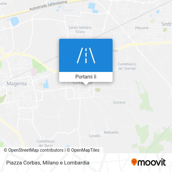 Mappa Piazza Corbas