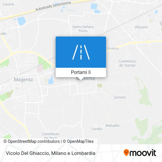 Mappa Vicolo Del Ghiaccio