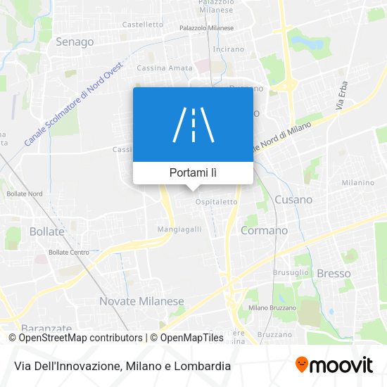 Mappa Via Dell'Innovazione