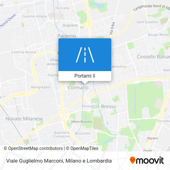 Mappa Viale Guglielmo Marconi