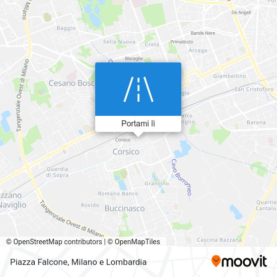 Mappa Piazza Falcone