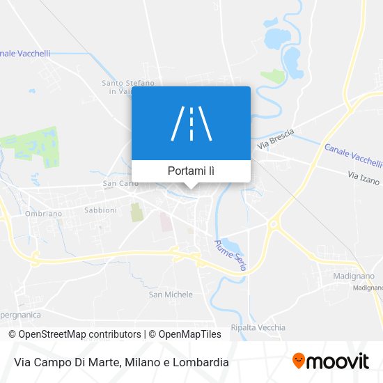 Mappa Via Campo Di Marte