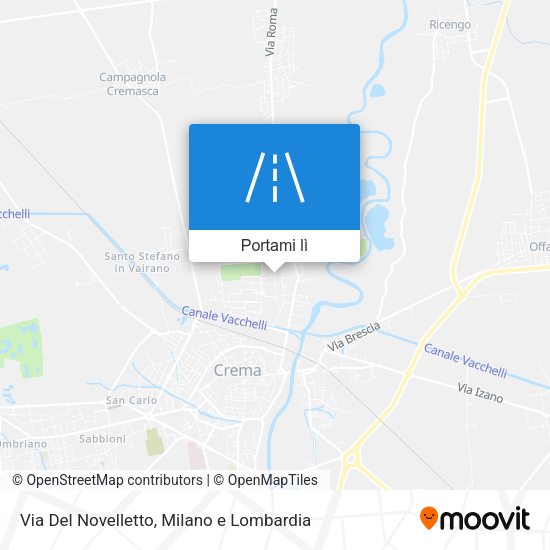 Mappa Via Del Novelletto