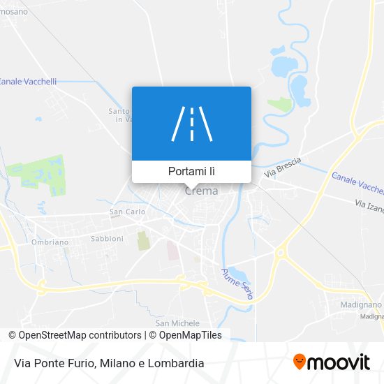 Mappa Via Ponte Furio
