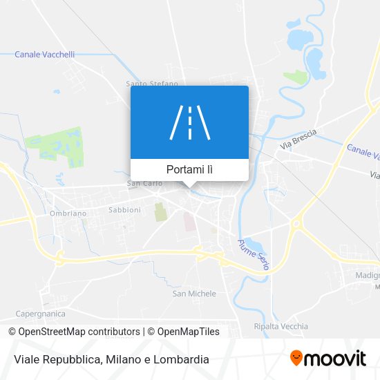 Mappa Viale Repubblica